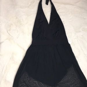 Mesh maxi dress. Sexy
